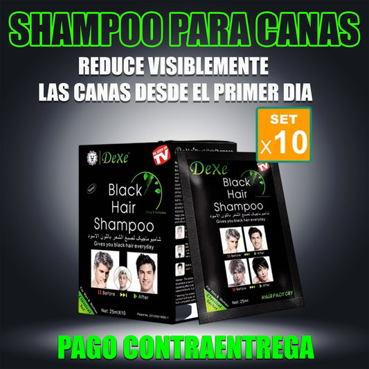Shampoo Black Hair (Cubre Canas)