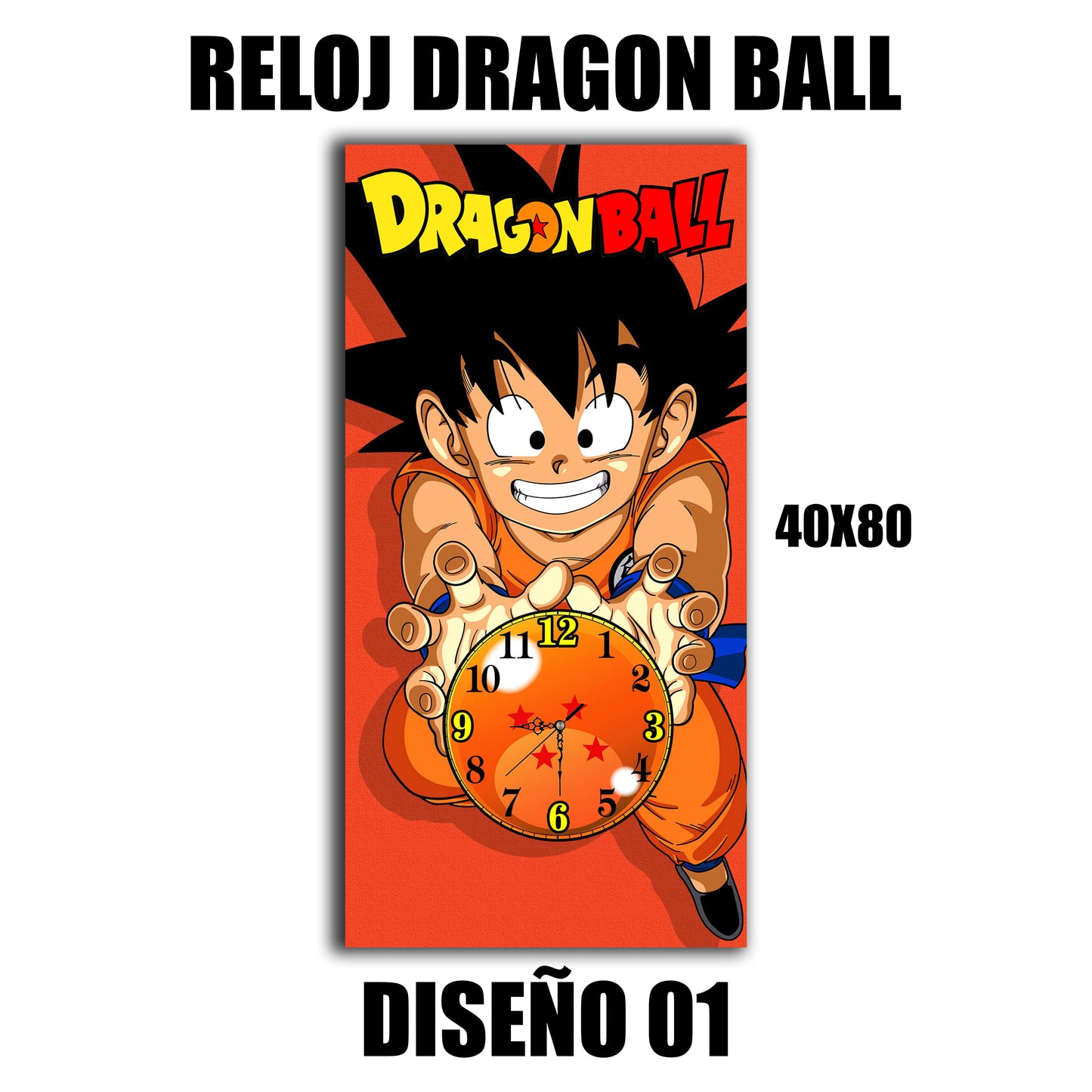 Reloj Cuadro 80x40