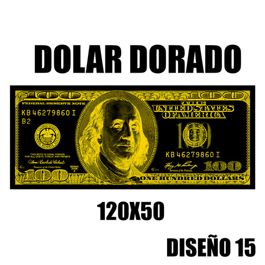 Cuadro Dolar 120x50