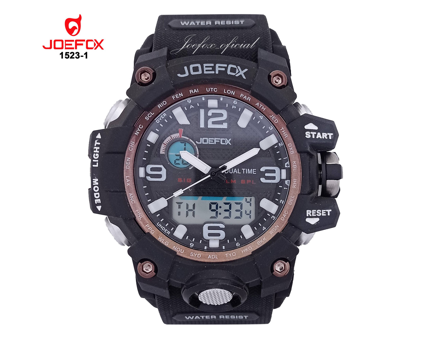 RELOJ JOEFOX DEPORTIVO + PARLANTE BLUETOOTH + ESTUCHE