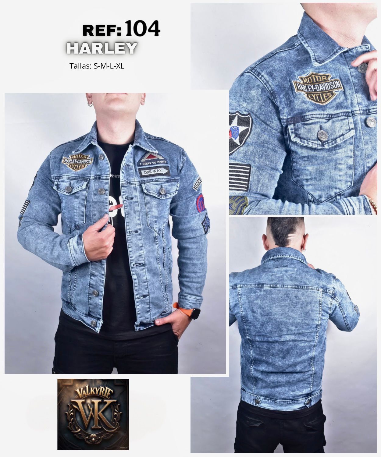 Chaqueta En Jean Licrado