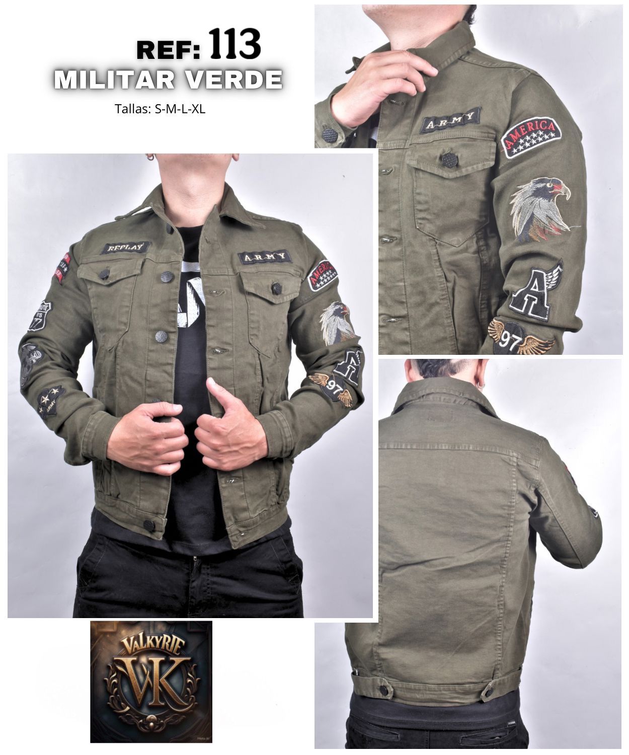 Chaqueta En Jean Licrado