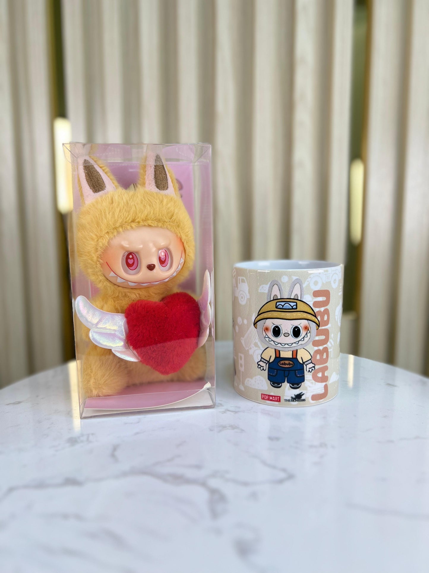 Combo Tierno Labubu Con Sonido Mas Vaso