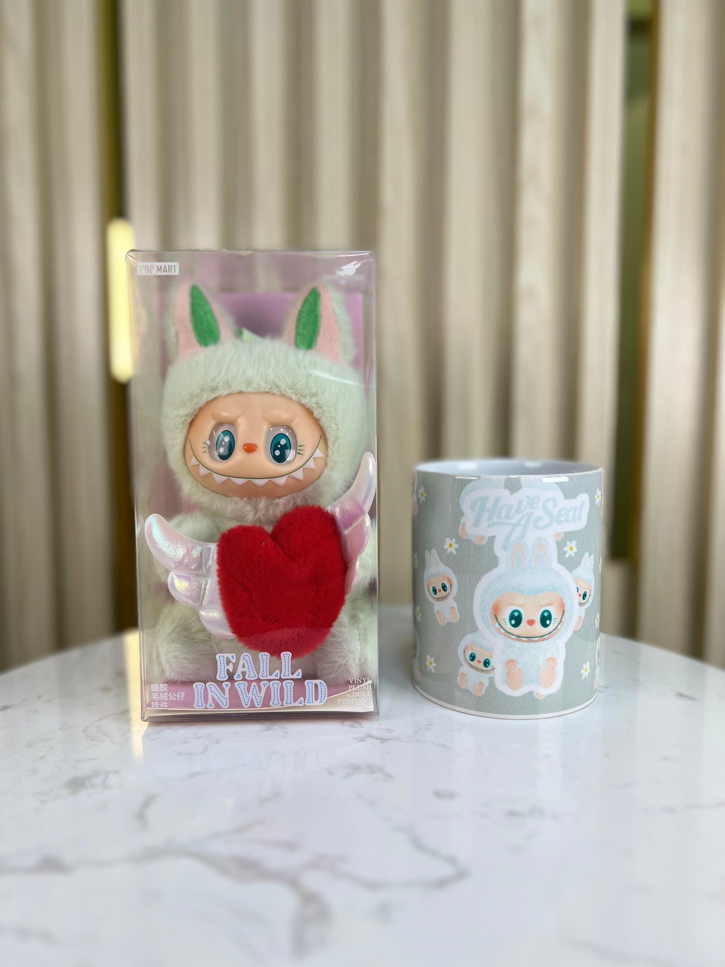 Combo Tierno Labubu Con Sonido Mas Vaso