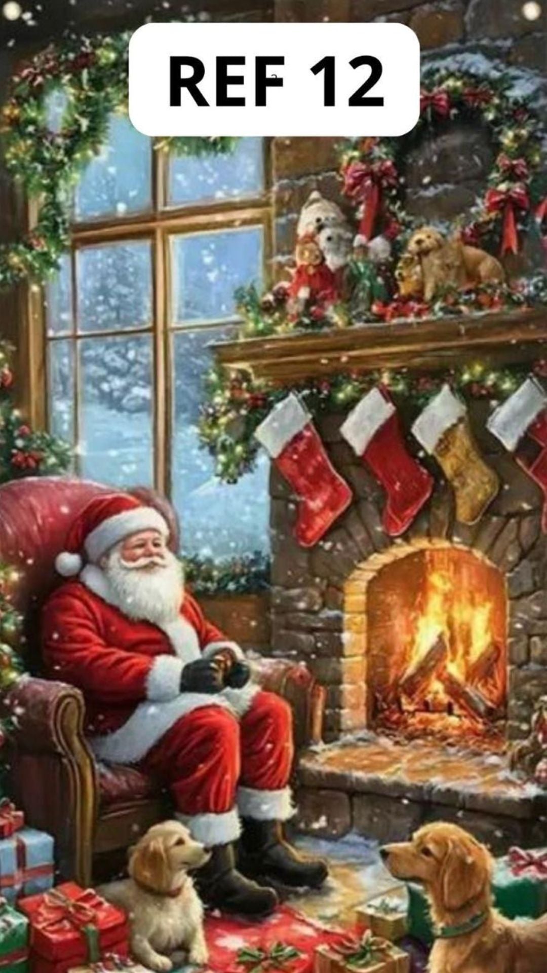 FUNDAS NAVIDEÑAS PARA PUERTAS