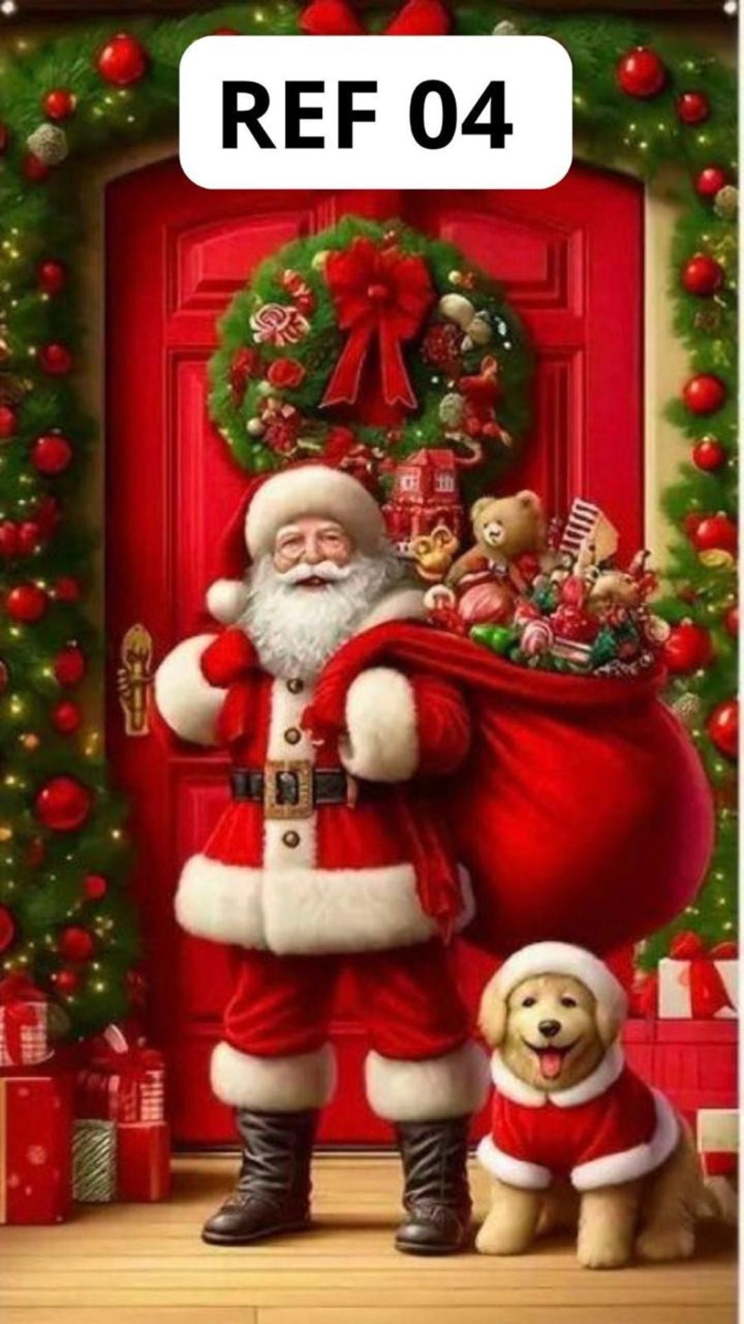 FUNDAS NAVIDEÑAS PARA PUERTAS