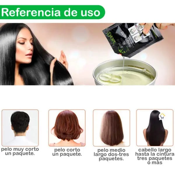 Shampoo Black Hair (Cubre Canas)