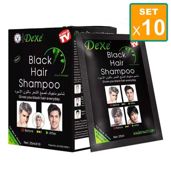 Shampoo Black Hair (Cubre Canas)