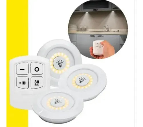 Luces Led X3 Control Remoto