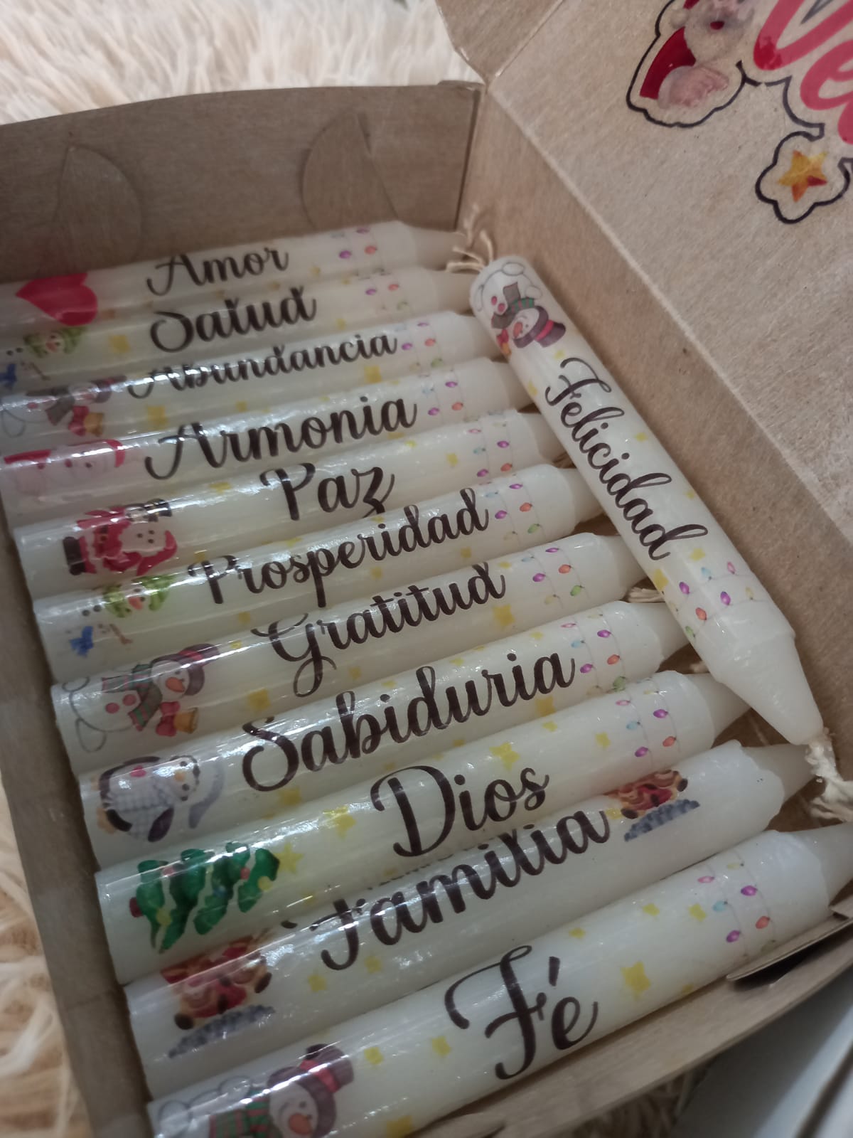 Velas Deseo CajaX12