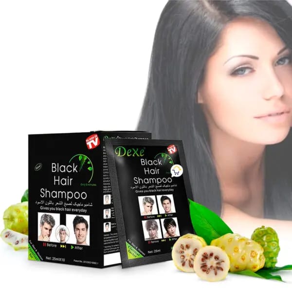 Shampoo Black Hair (Cubre Canas)