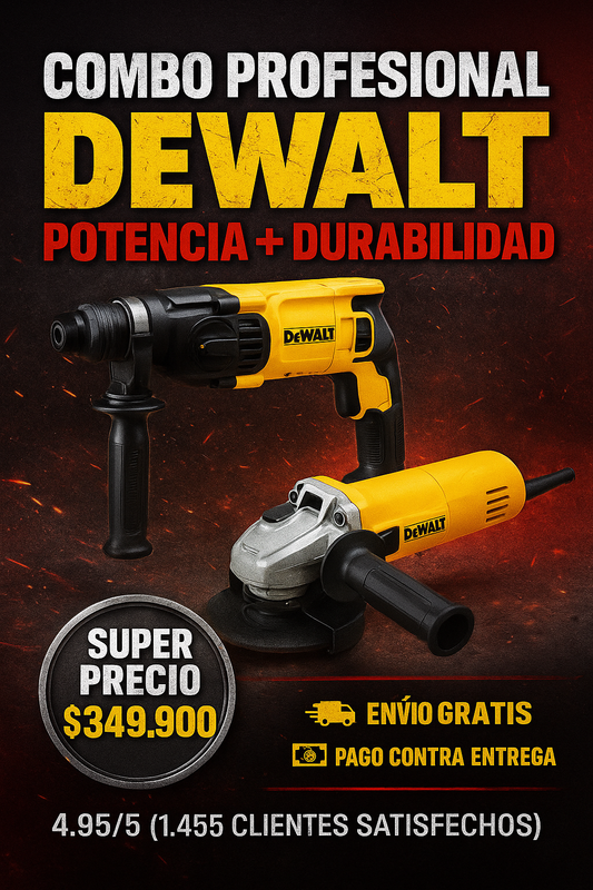 Combo Taladro Y Pulidora Kit De Herramie