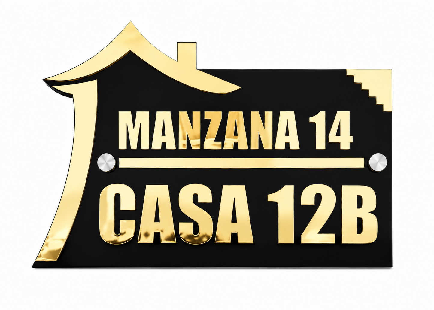 Nomenclatura Premium En Acrilico 3 Mm